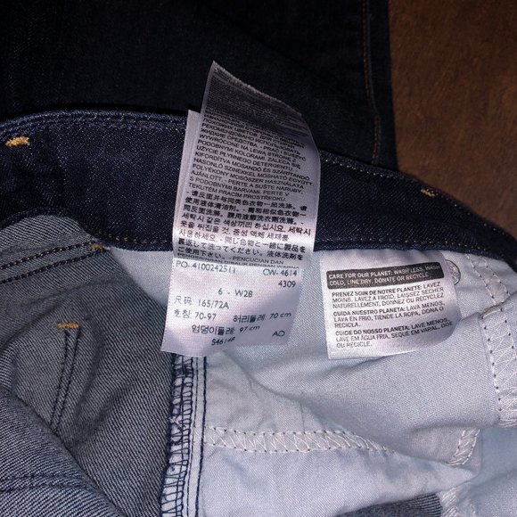 Levi's Jean Carpi Size 6 - Picture 4 of 9